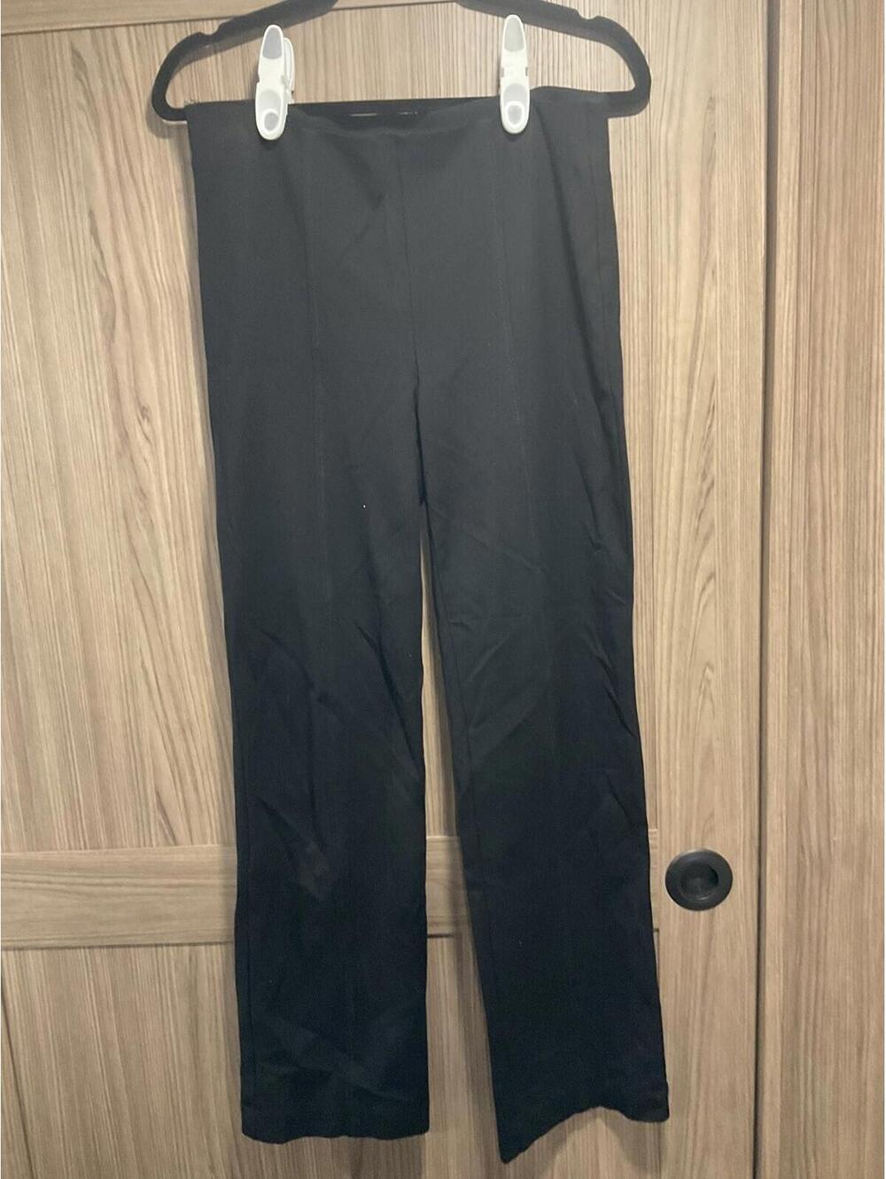 Gloria Vanderbilt Womens Elastic Waist Stretchy Straight Leg Pants Size 6